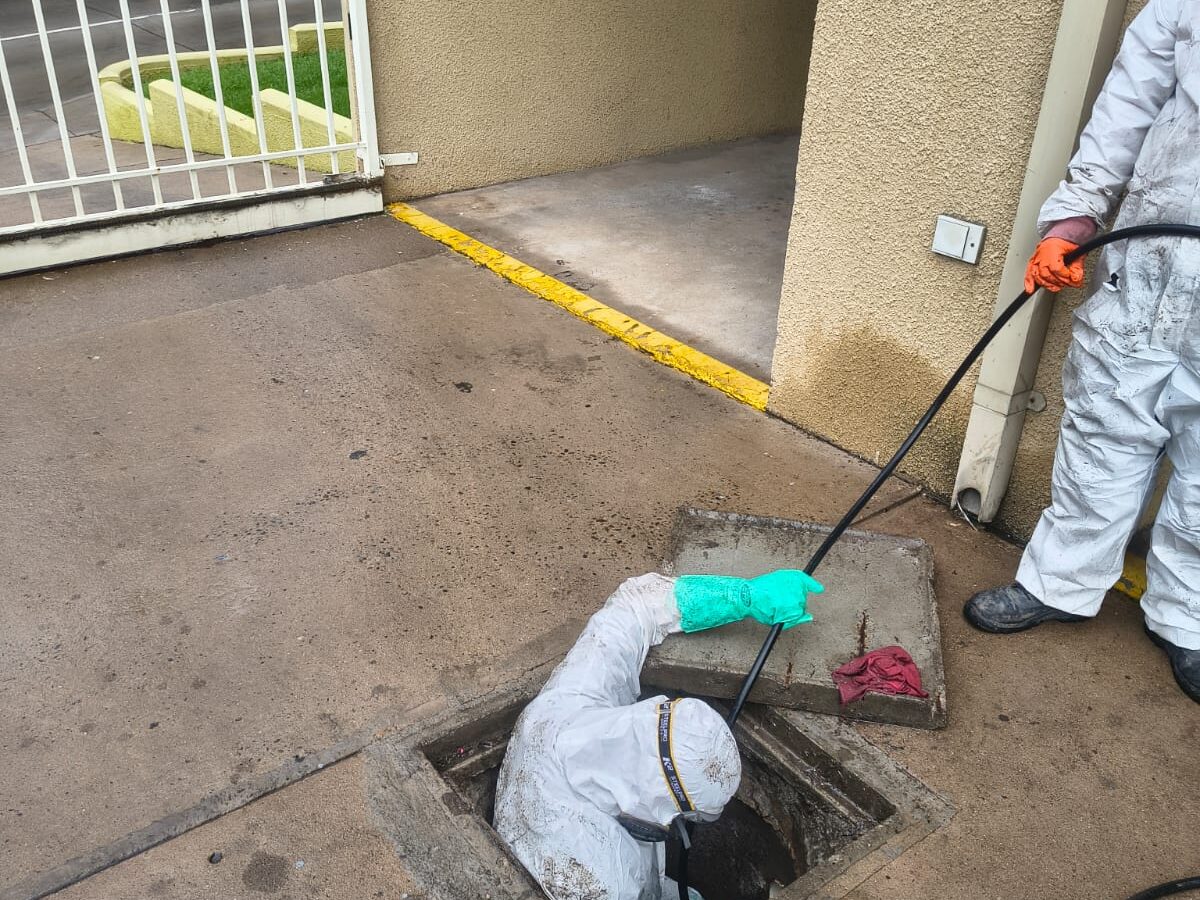 Trabajo en alcantarillado